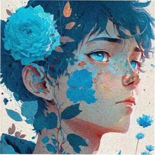 百日蔷薇漫画人物档案头像：旁白视角型